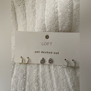 Loft earrings! New with tags!